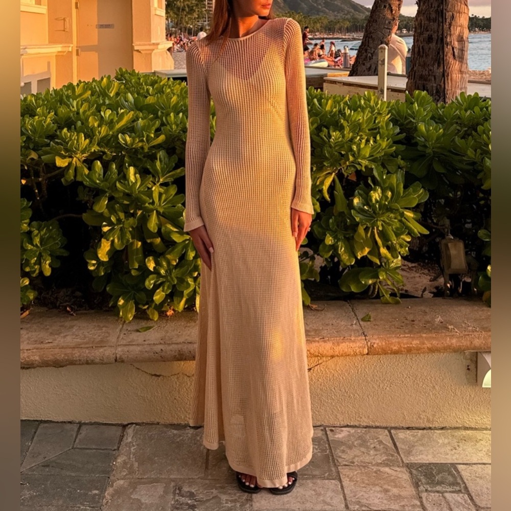 DISSH CROCHET MAXI DRESS - Picture 4 of 4